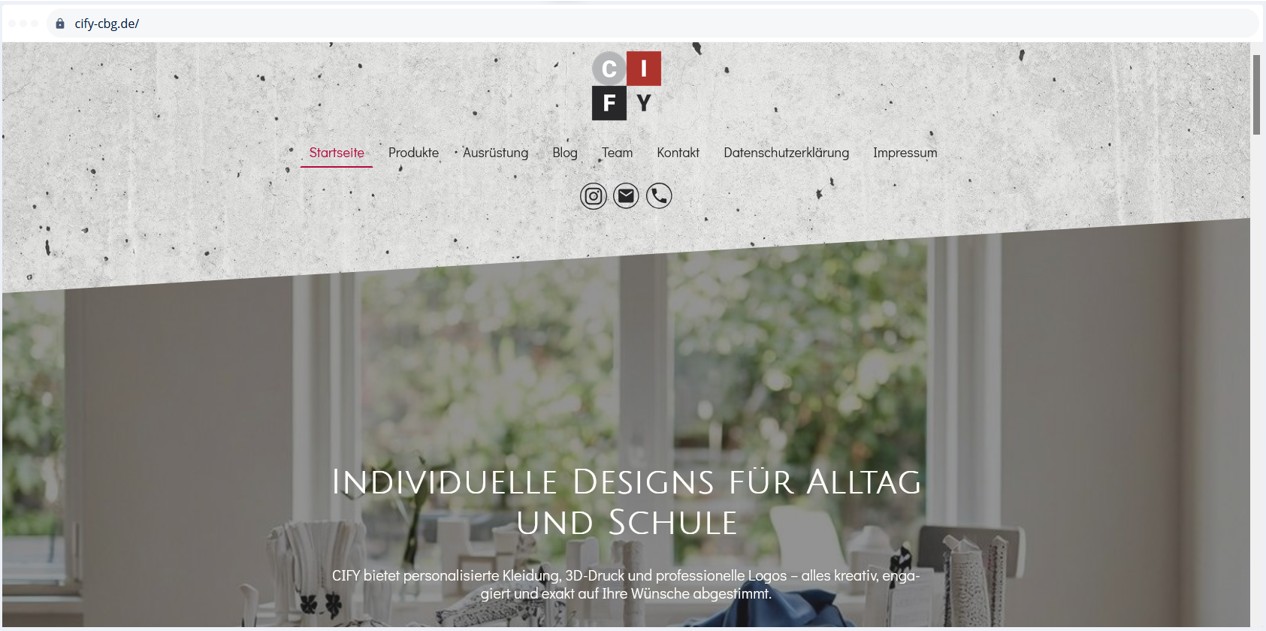 Unsere neue Website ist online